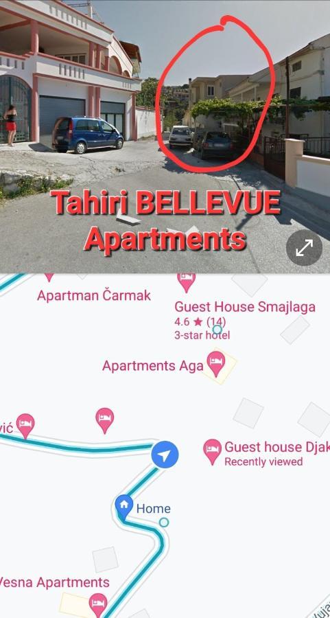Tahiri Bellevue Apartments Улцинь Екстер'єр фото